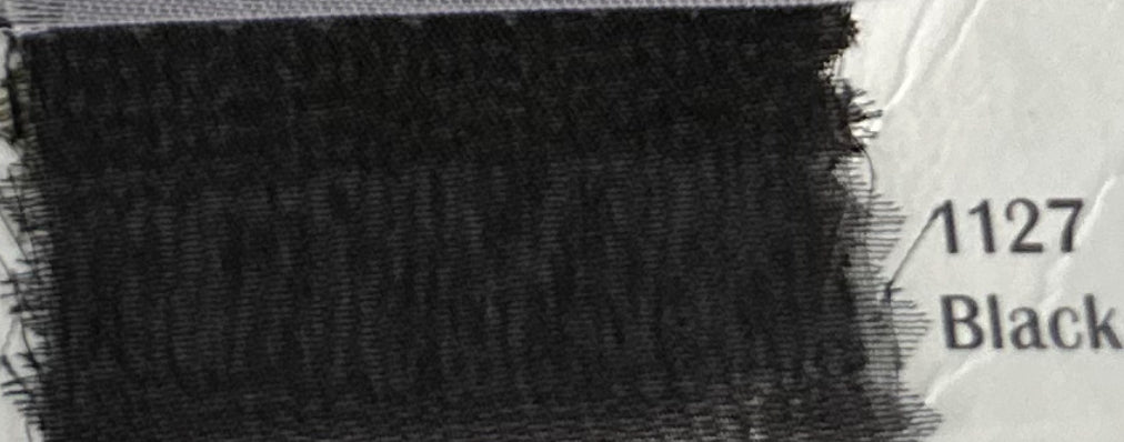 Chifón mate 1127 Black
