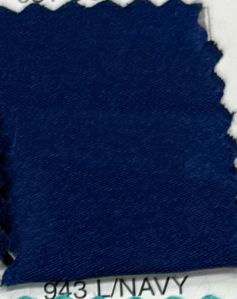 Crepé satinado 943 L/Navy
