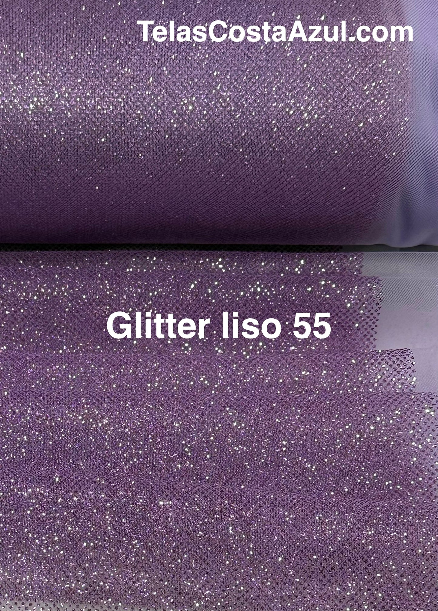 Tul glitter liso 55
