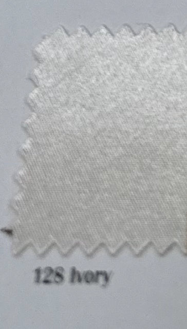 Satín regular #128 Ivory