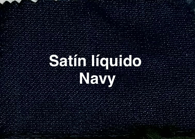 Satín líquido Navy
