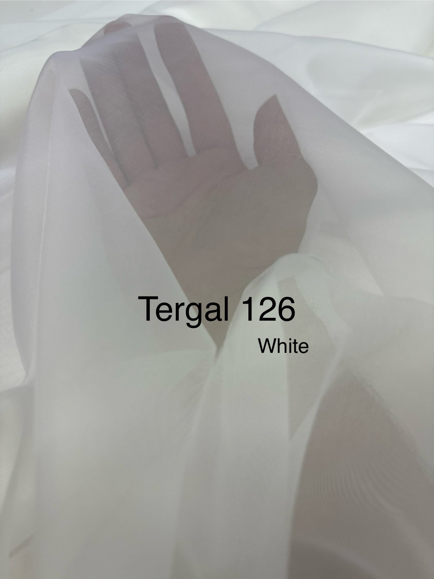 Tergal 126 White