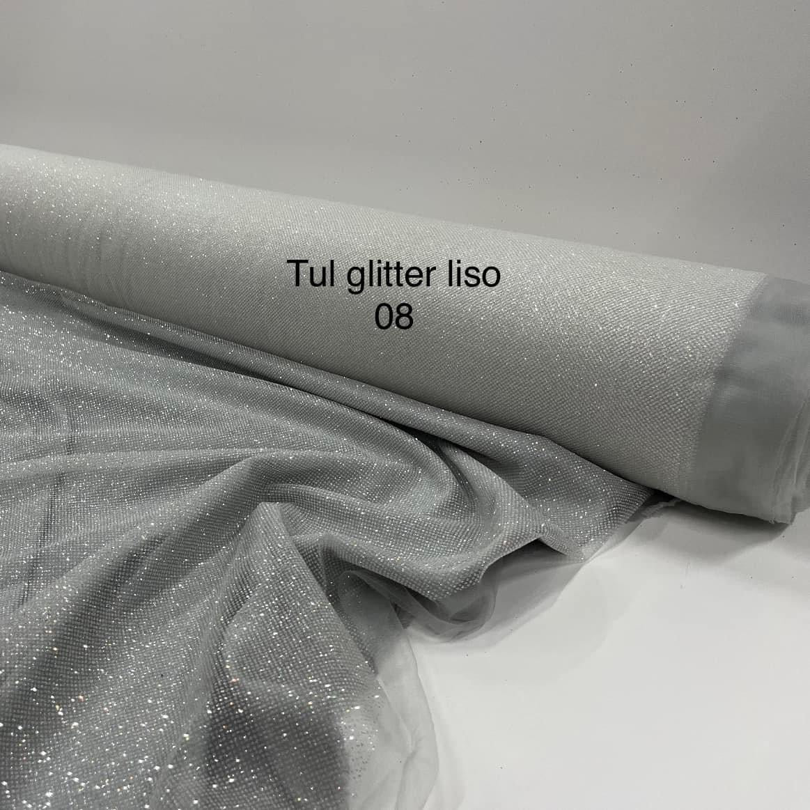 Tul Glitter liso 08