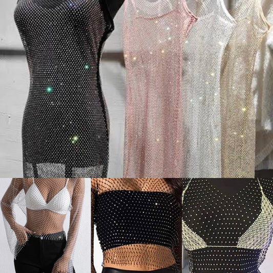 Diseños con malla de cristales