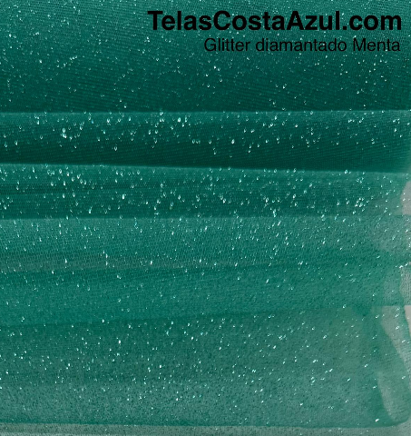 GLITTER DIAMANTADO MENTA