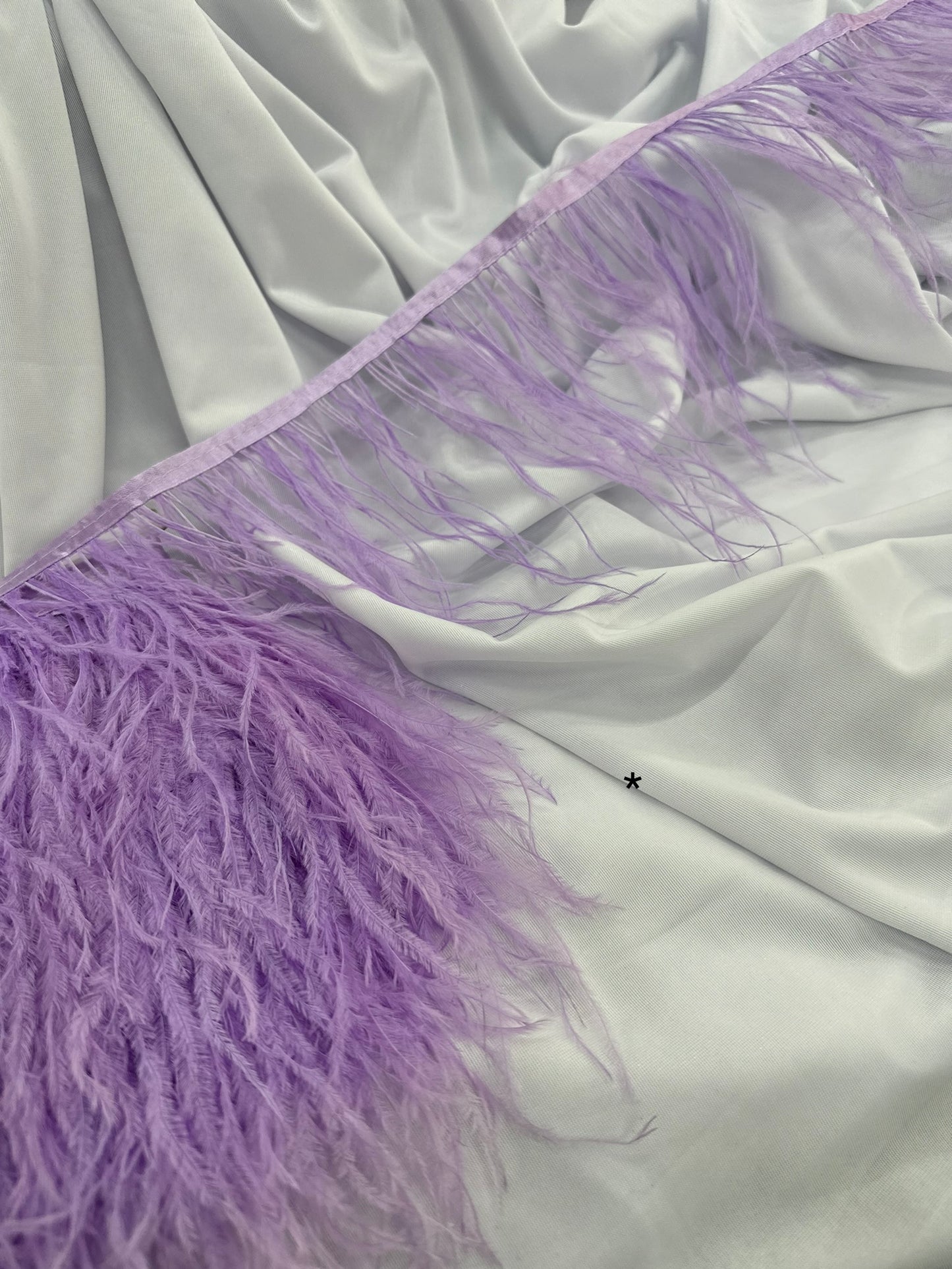 Plumas de avestruz 10cm largo