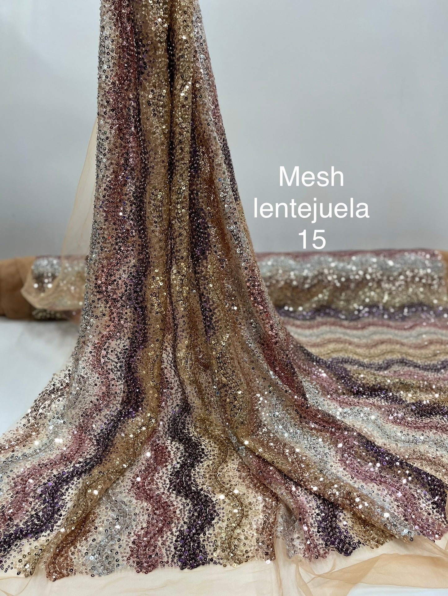 Mesh lentejuelas 15