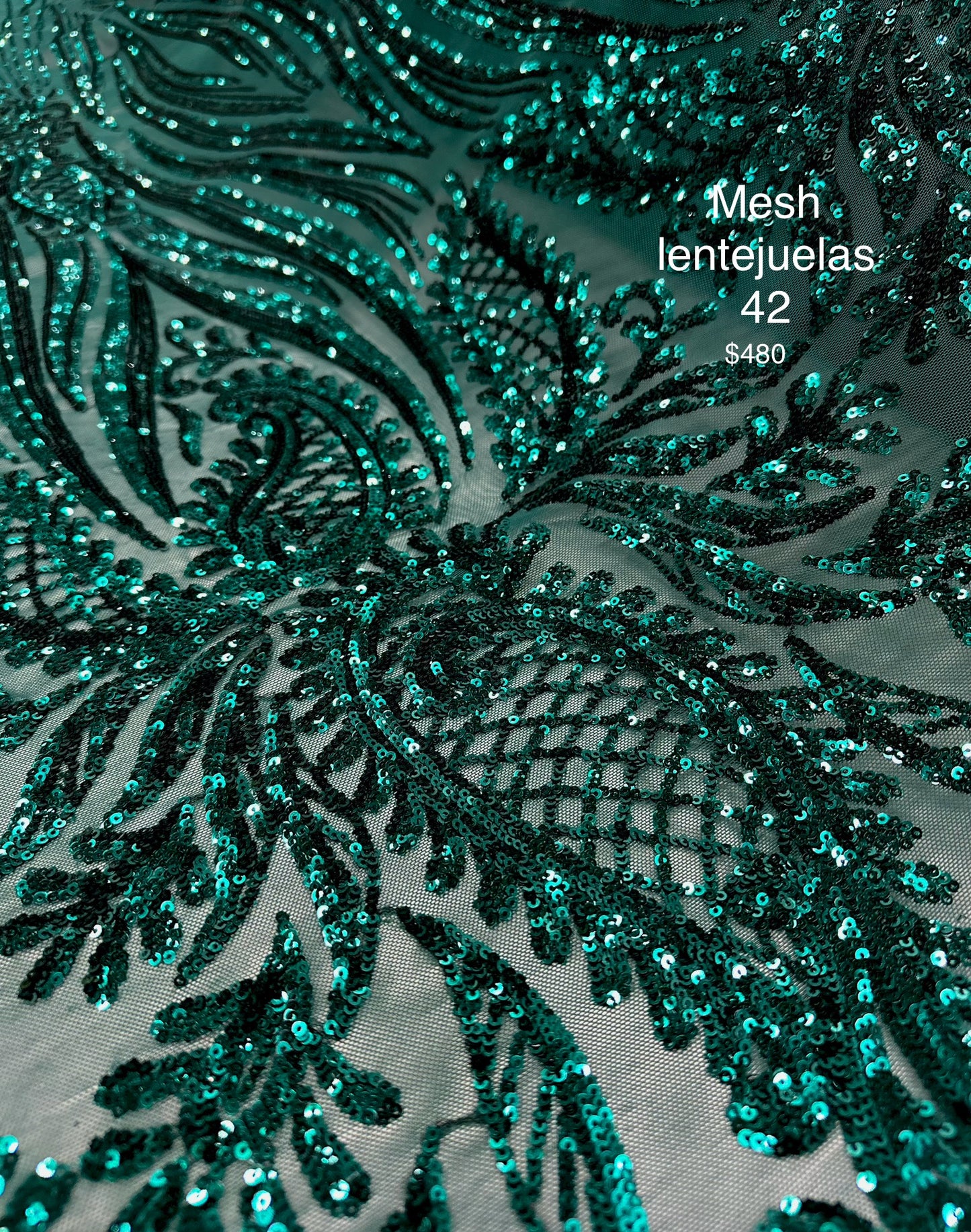 Mesh lentejuelas 42