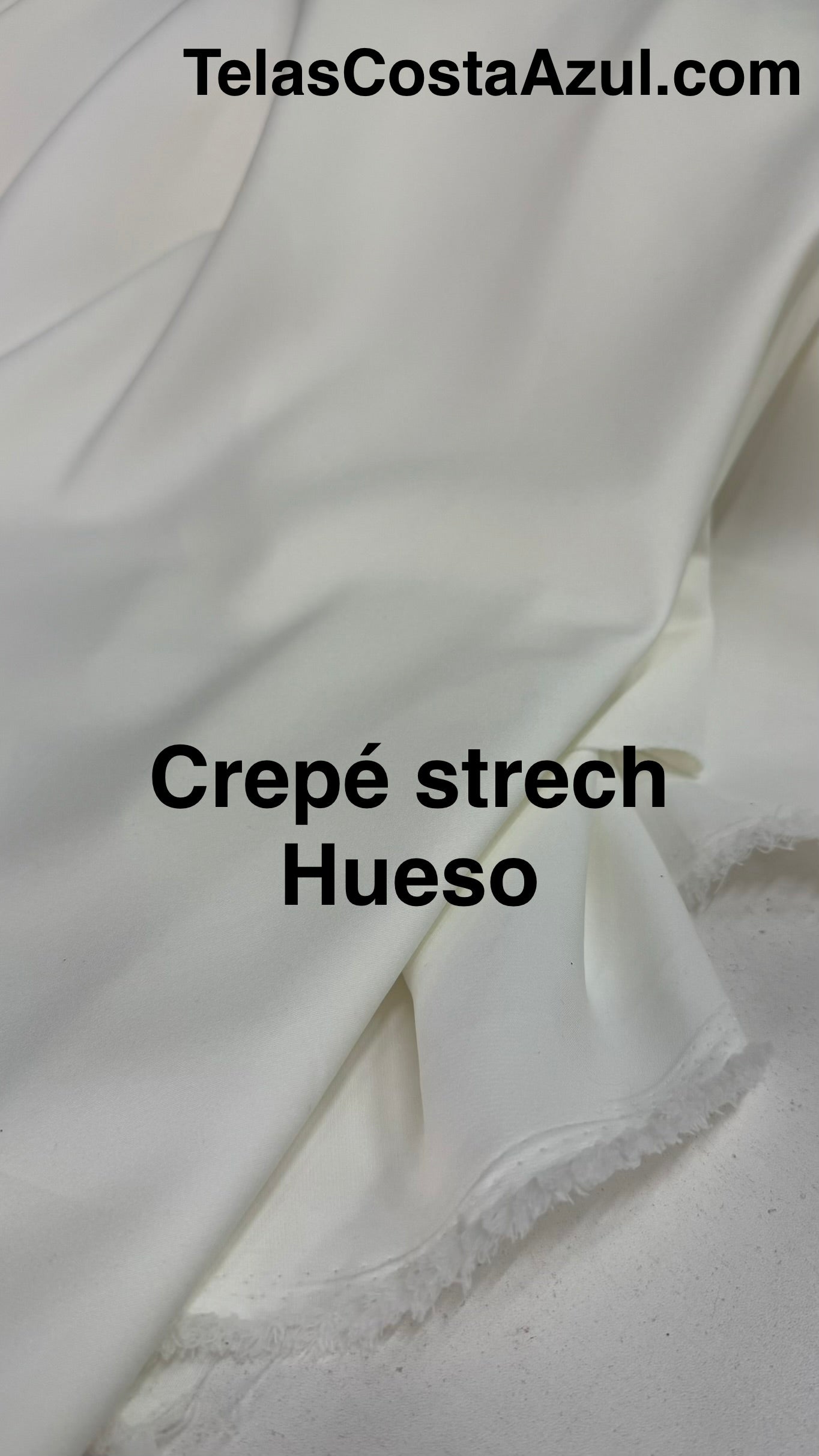 Crepé strech Hueso