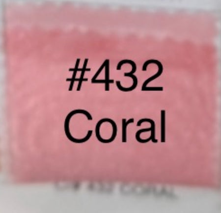 Organza satinada #432 Coral