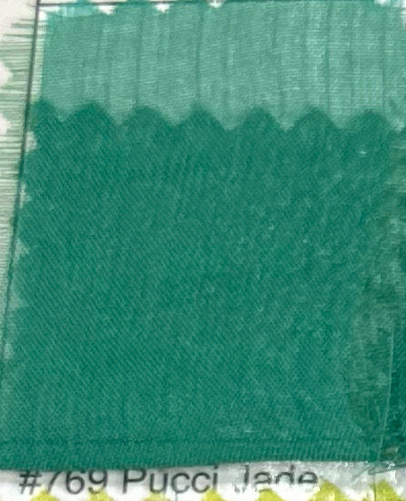 Chifon tornasol 769 Pucci jade