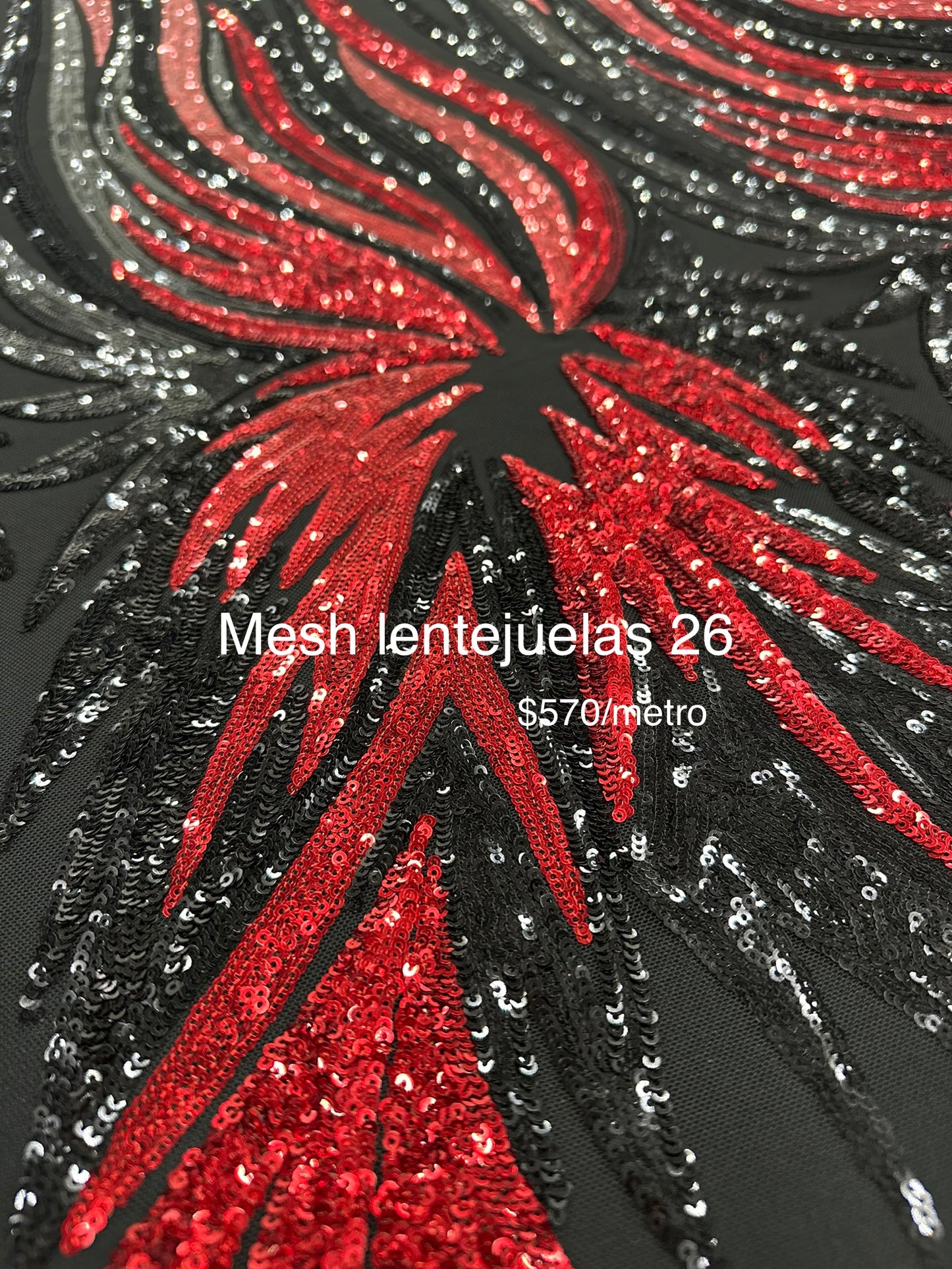 Mesh lentejuelas 26