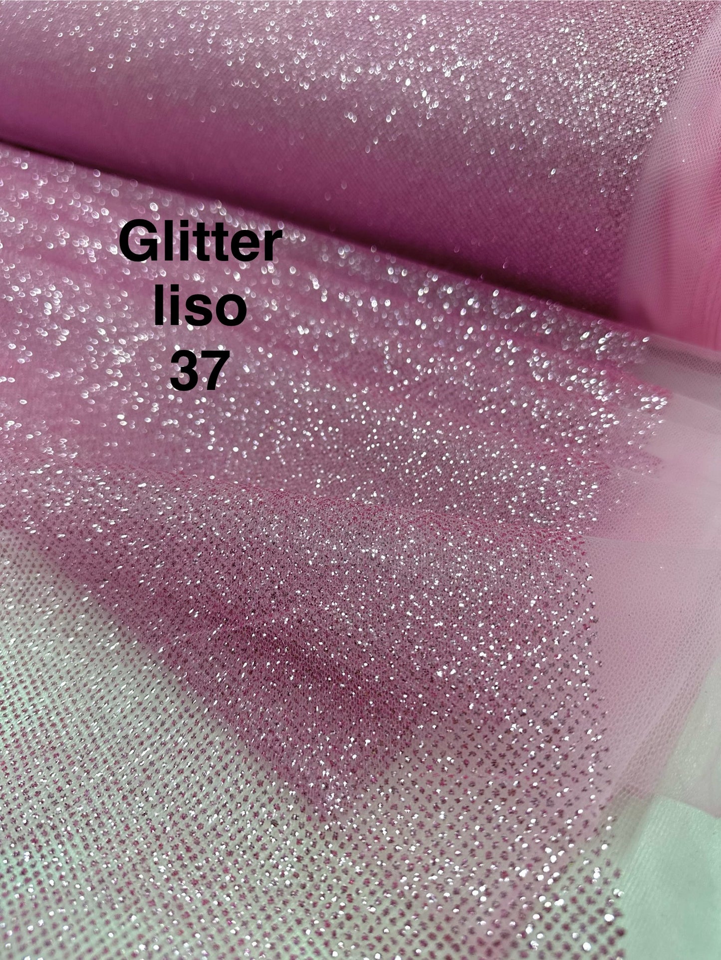 Tul Glitter liso 37