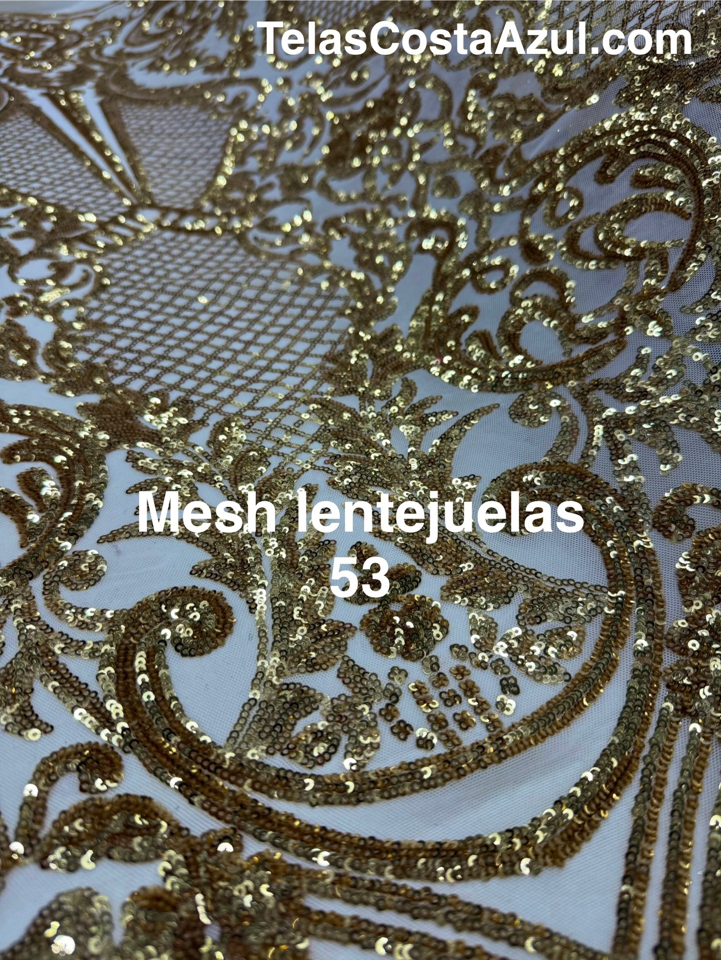 Mesh lentejuelas 53
