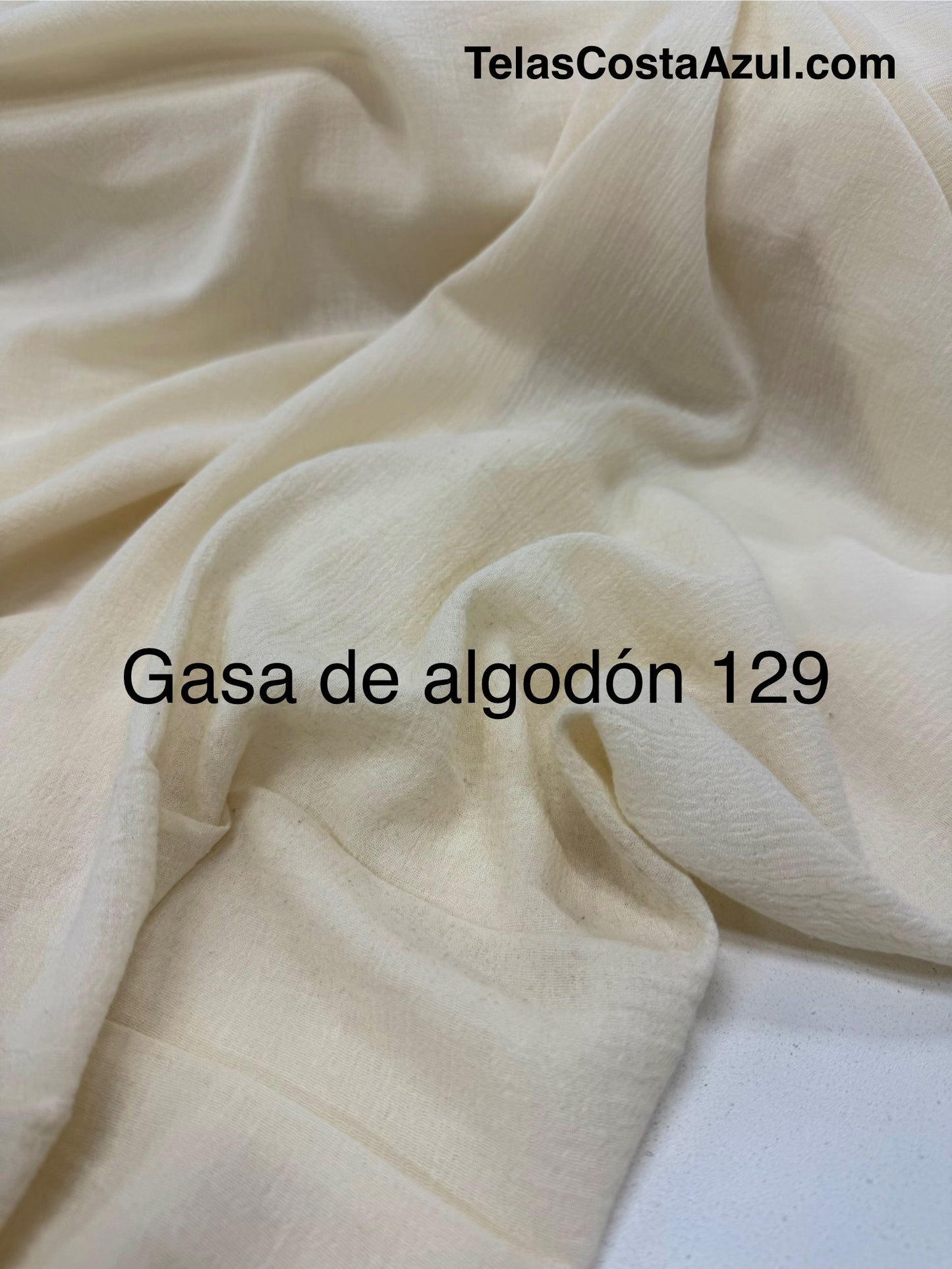 Gasa de algodón 129
