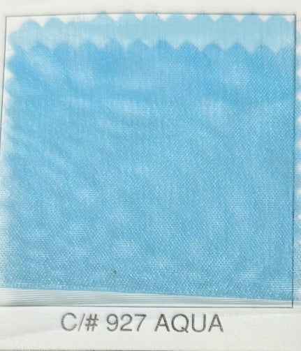 Organza satinada #927 Aqua