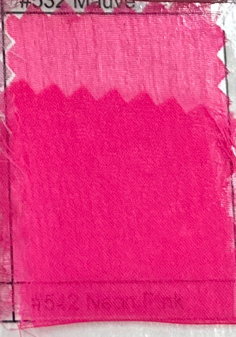 Chifón tornasol 542 Neon pink