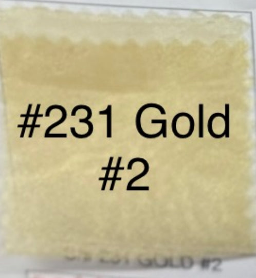 Organza satinada #231 Gold#2