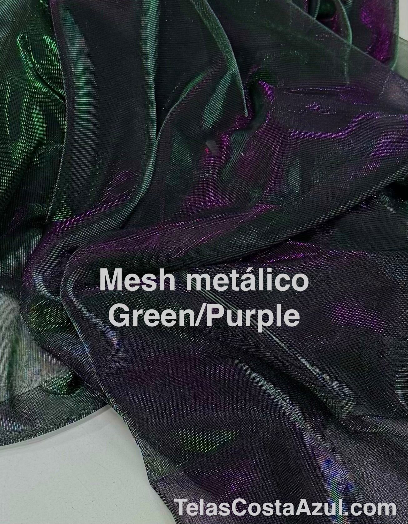 Mesh metálico Green/Purple