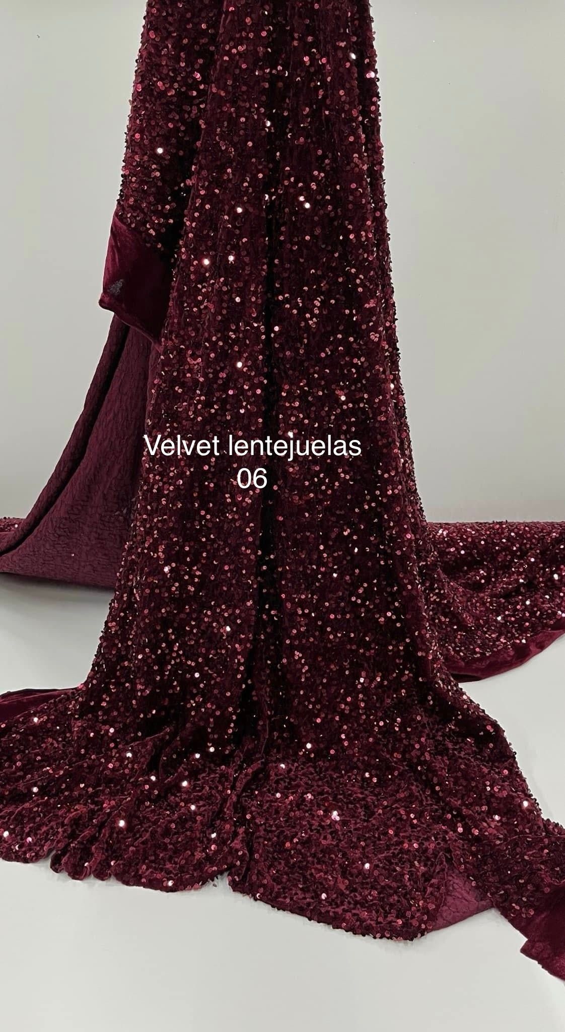 Velvet con lentejuelas 06