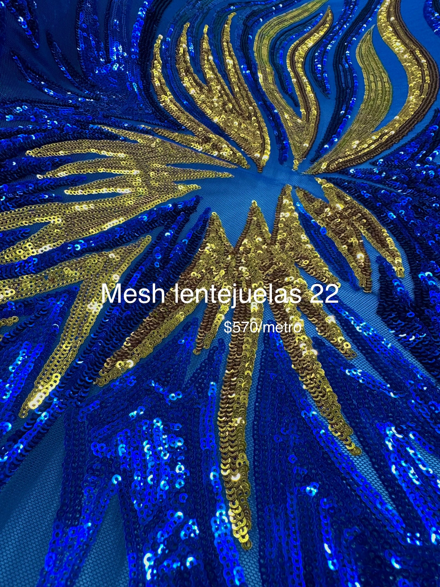 Mesh lentejuelas 22