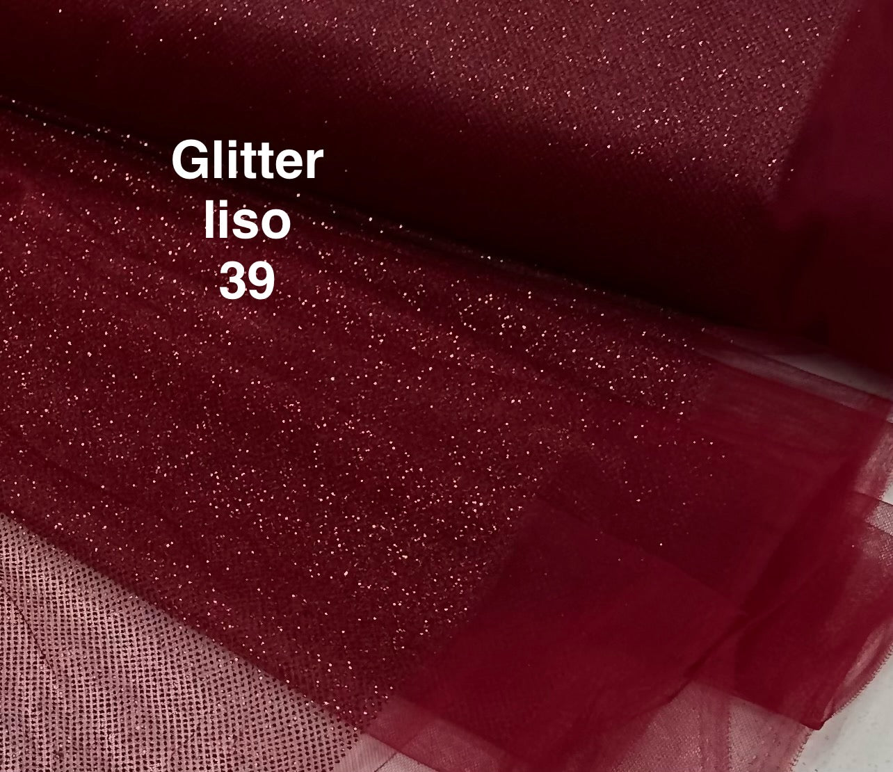 Tul Glitter liso 39