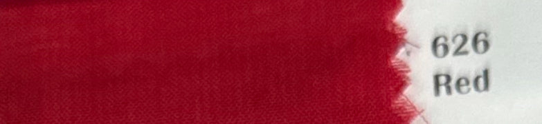 Chifón mate 626 Red