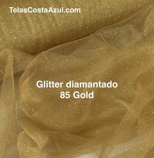 Glitter diamantado 85 gold