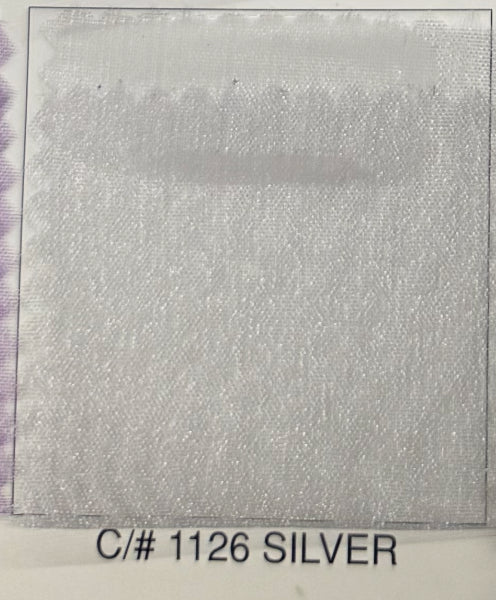 Organza satinada #1126 Silver