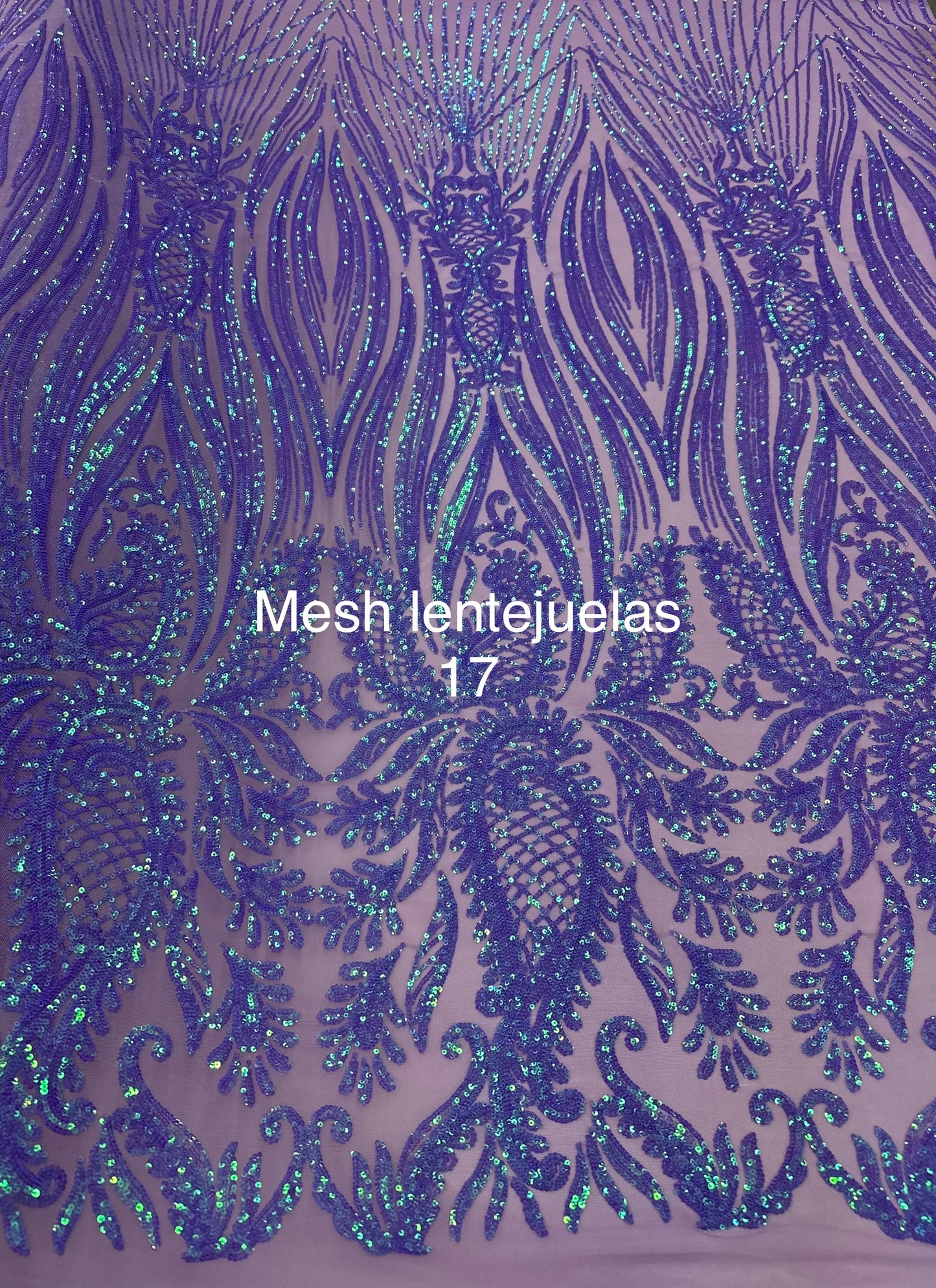 Mesh lentejuelas 17