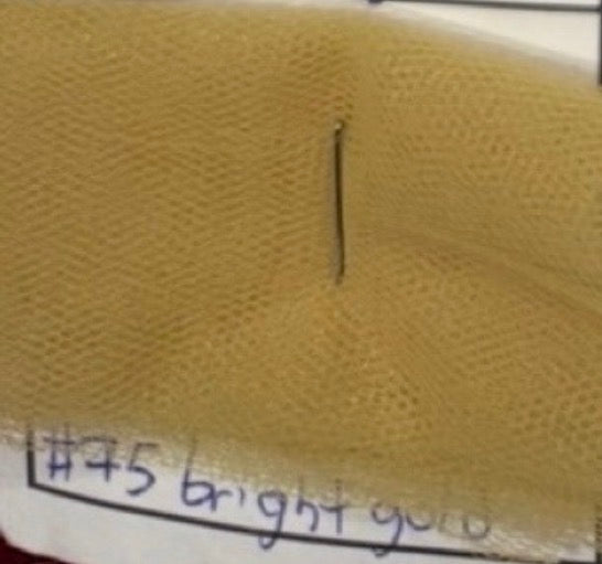 Tul italiano/óptico #75 Bright Gold