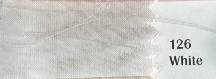 Chifón mate 126 White