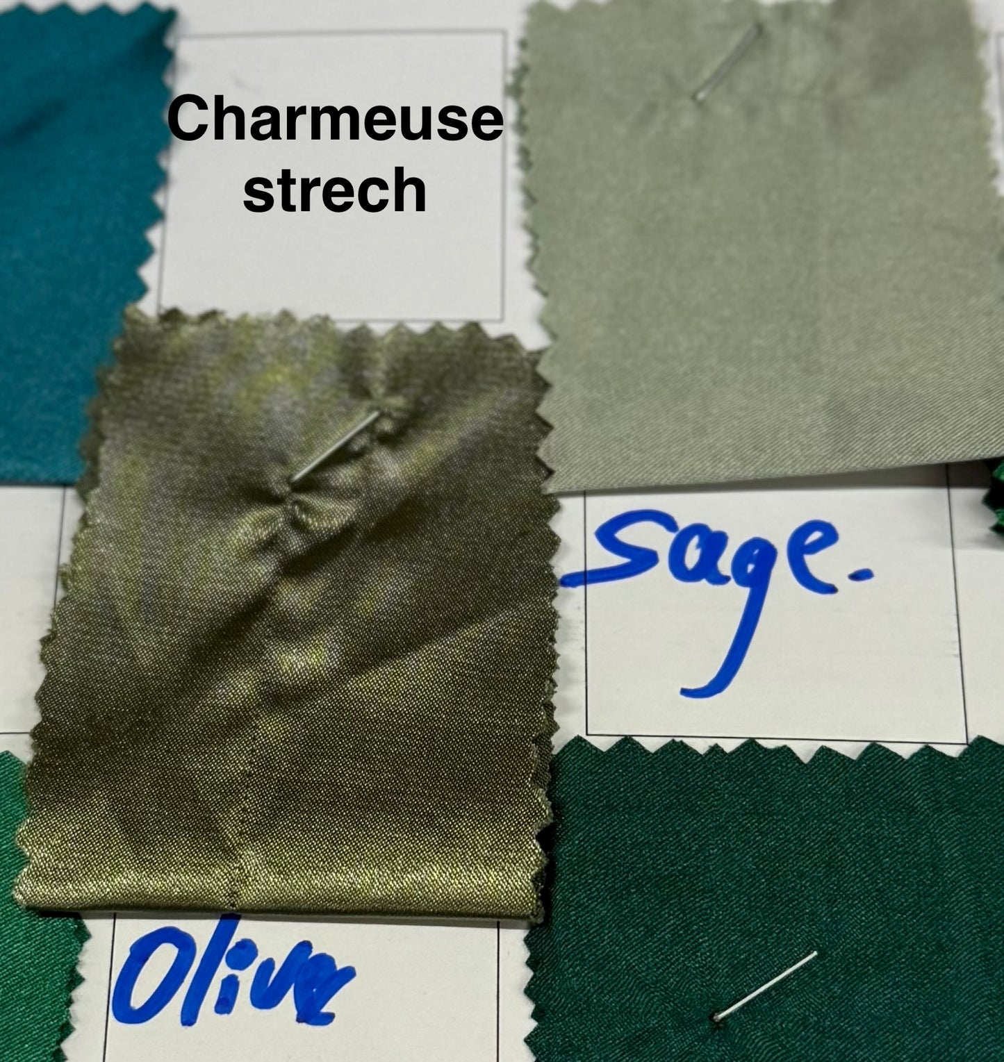 Catálogo charmeusse con licra tipo seda