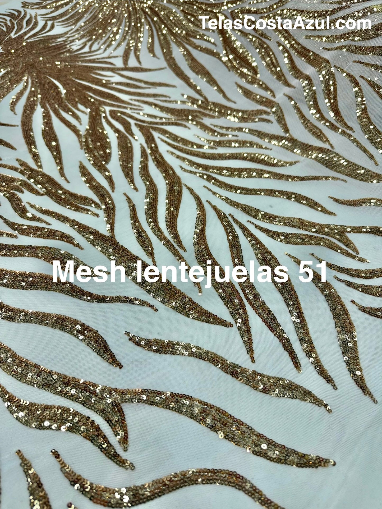 Mesh lentejuelas 51