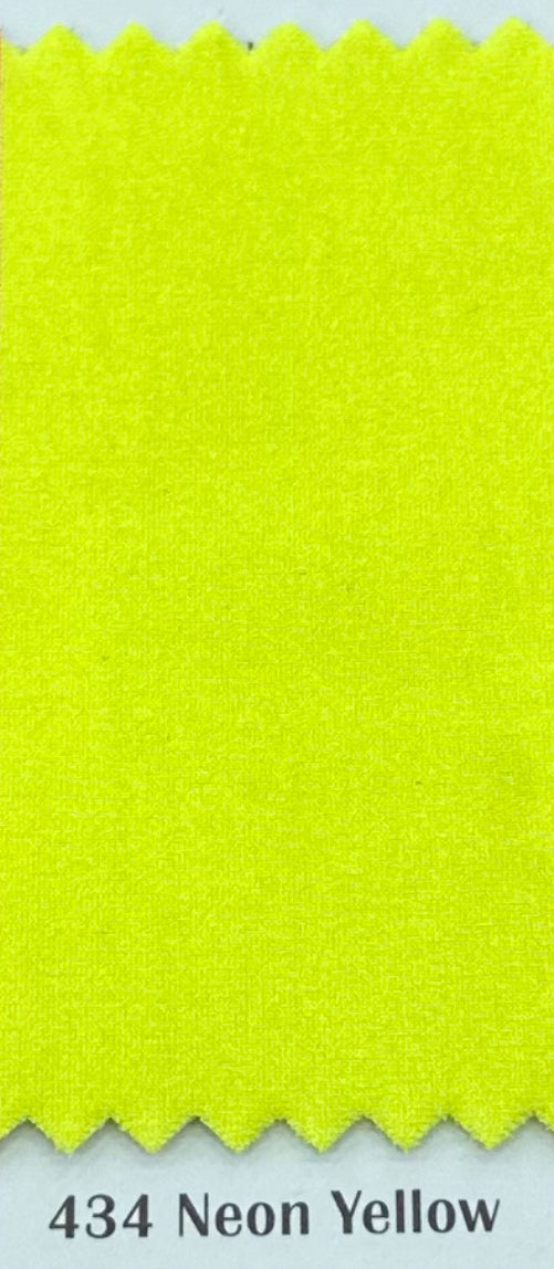 Licra colombiana 434 Neon Yellow