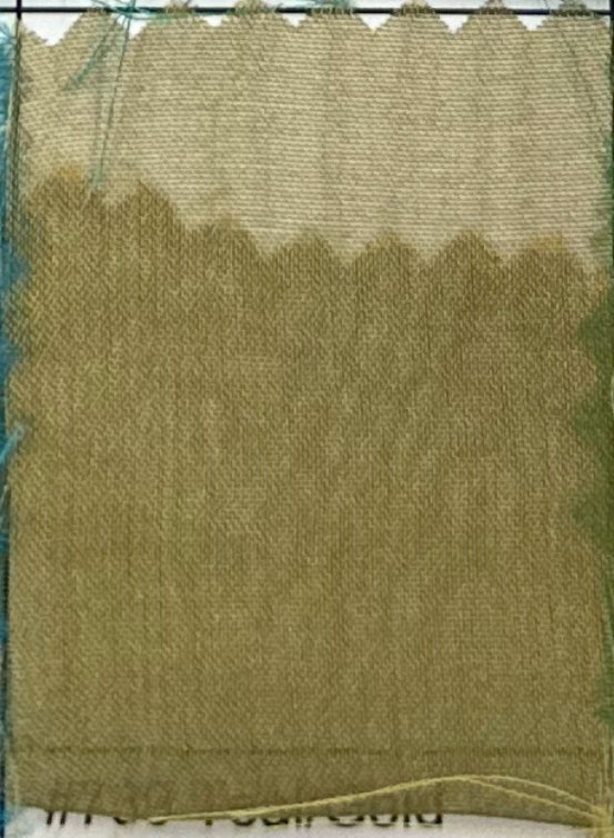 Chifón tornasol 739 Teal/gold