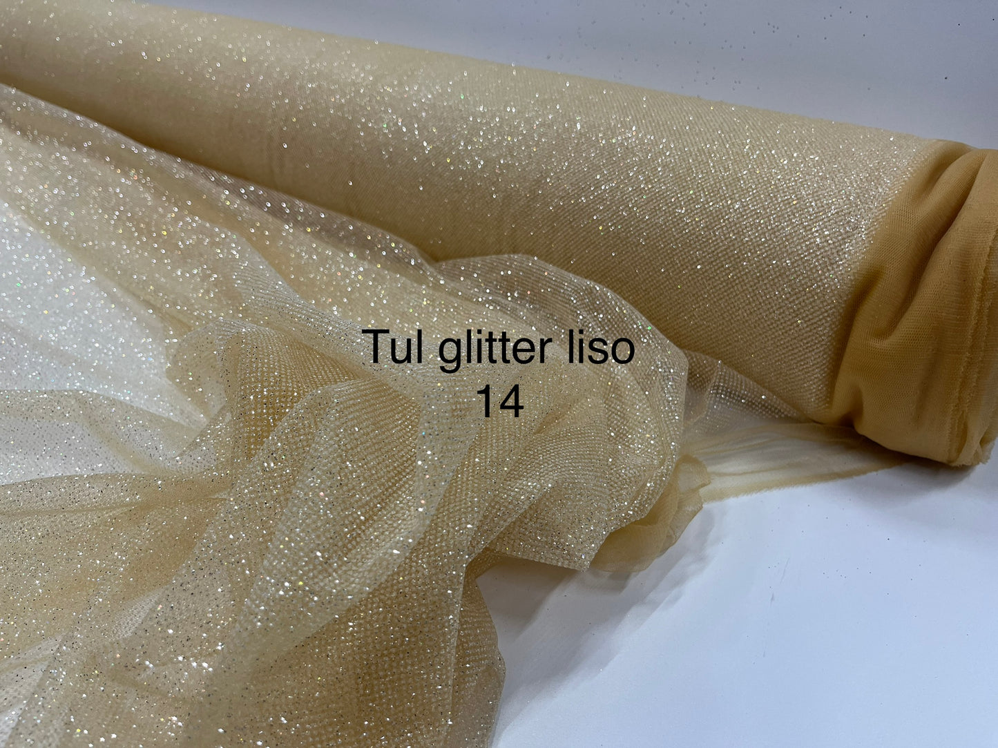 Tul glitter liso 14