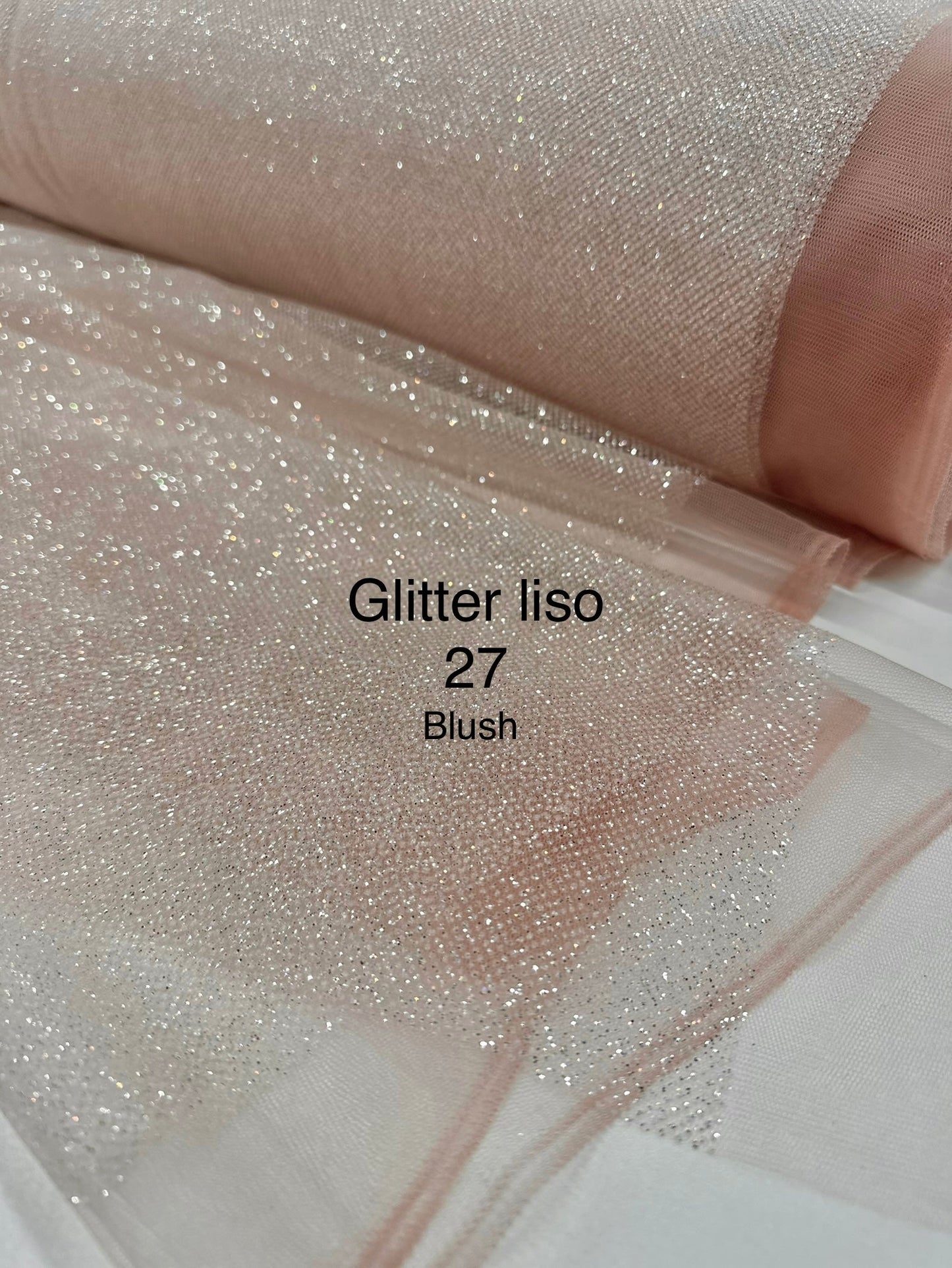 Tul glitter liso 27