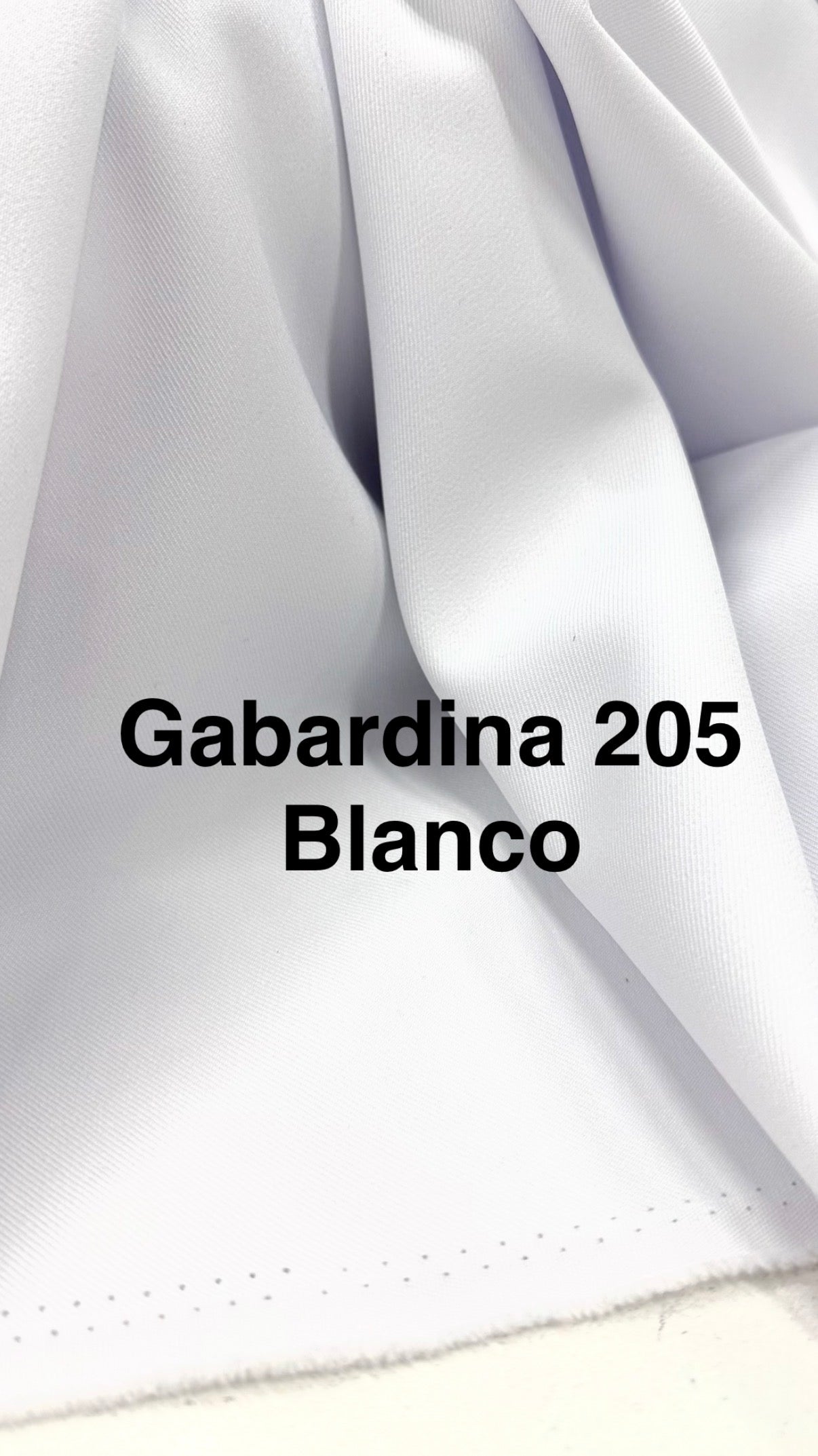 GABARDINA 205 BLANCO