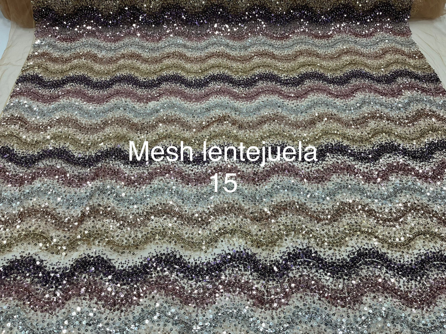Mesh lentejuelas 15