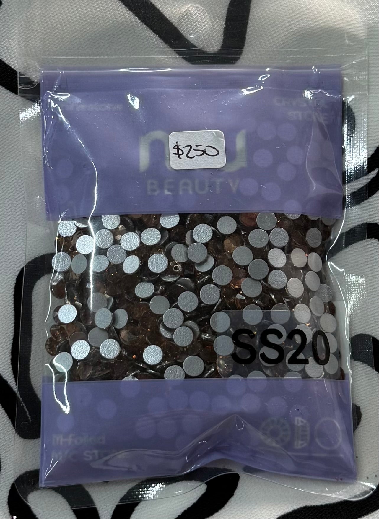 Bolsa Cristales SS20 Rosegold