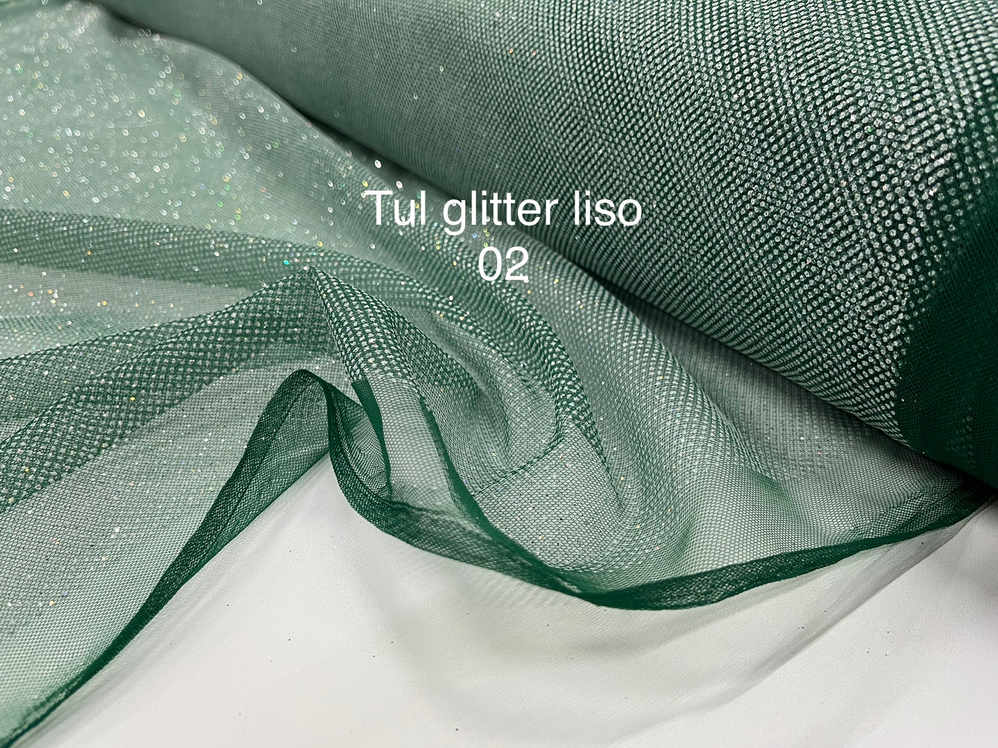 Tul Glitter liso 02