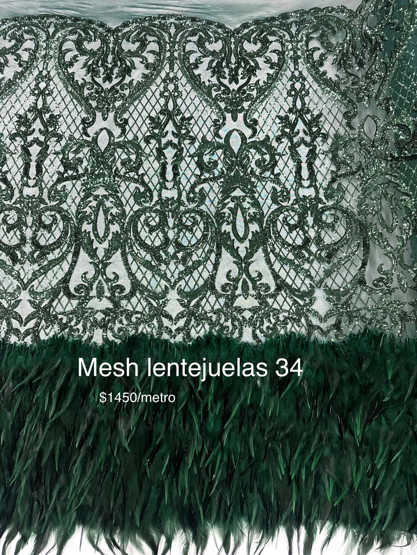 Mesh lentejuelas 34