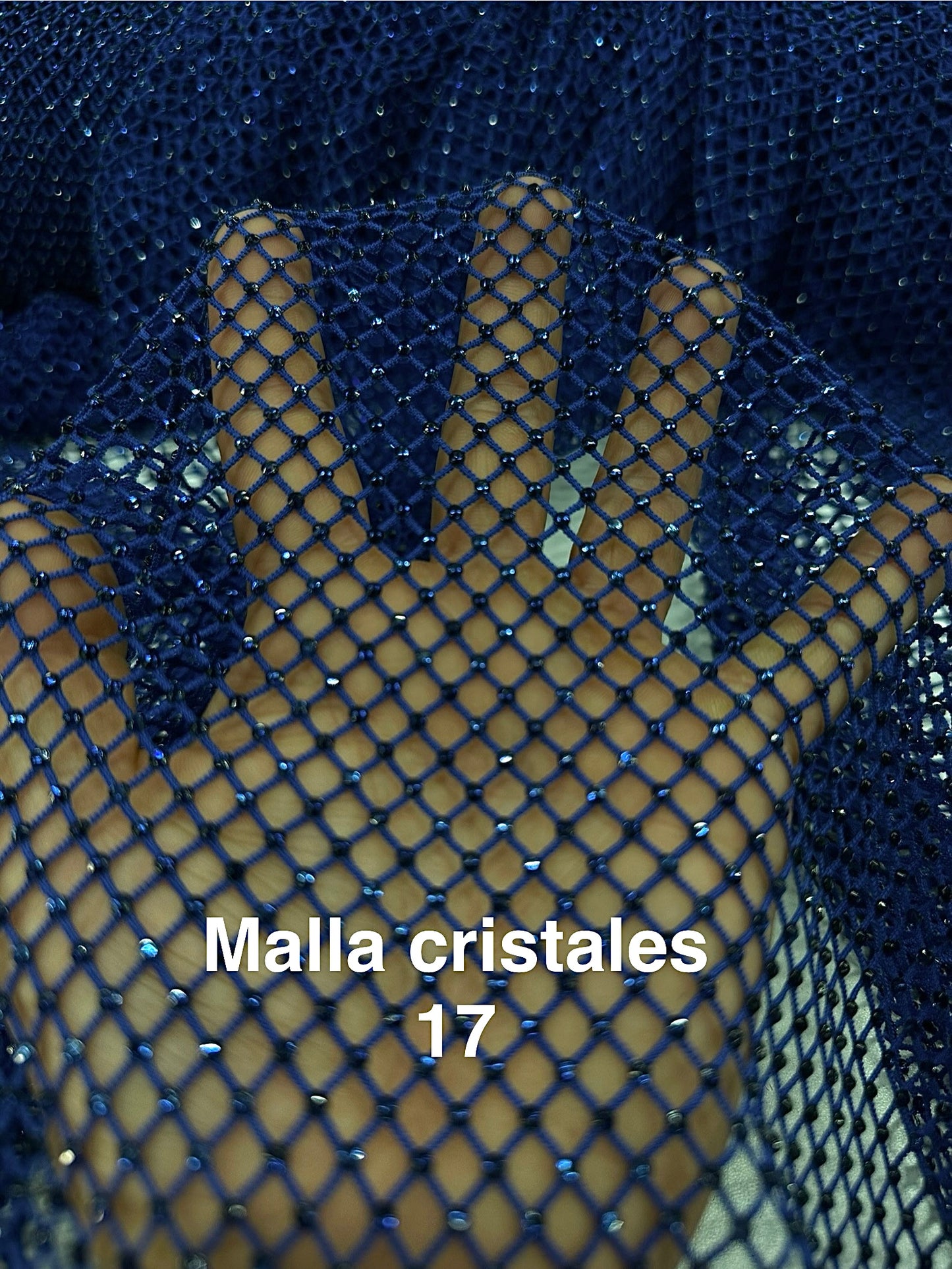 Malla con cristales 17