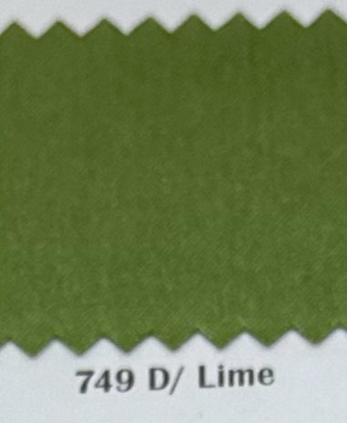Satín regular #749 D/Lime