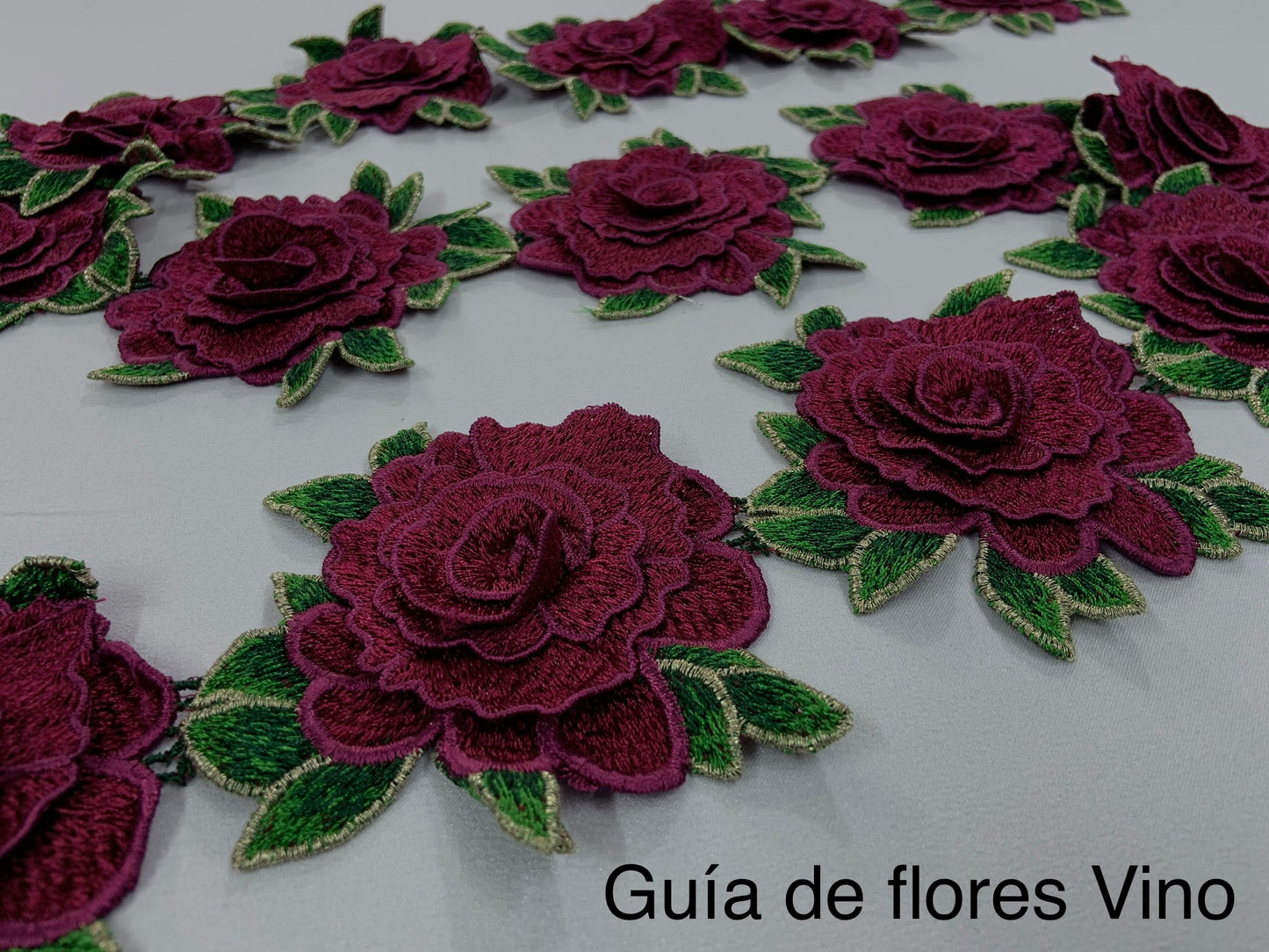 Guías de flores Vino