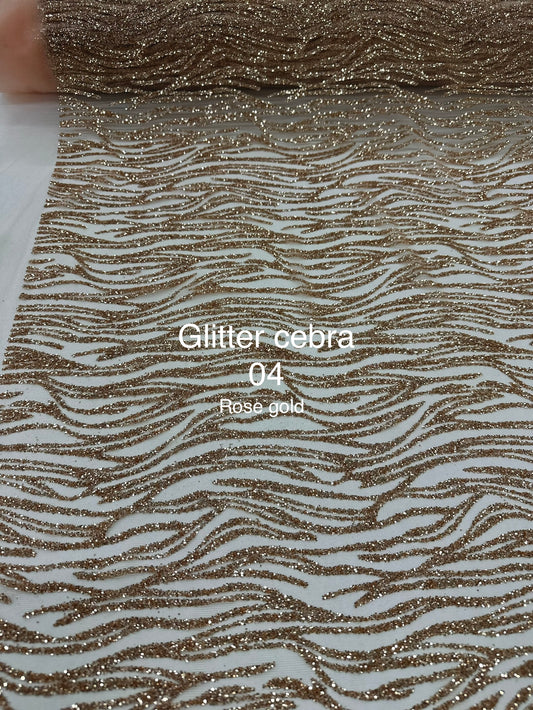 Glitter cebra 04