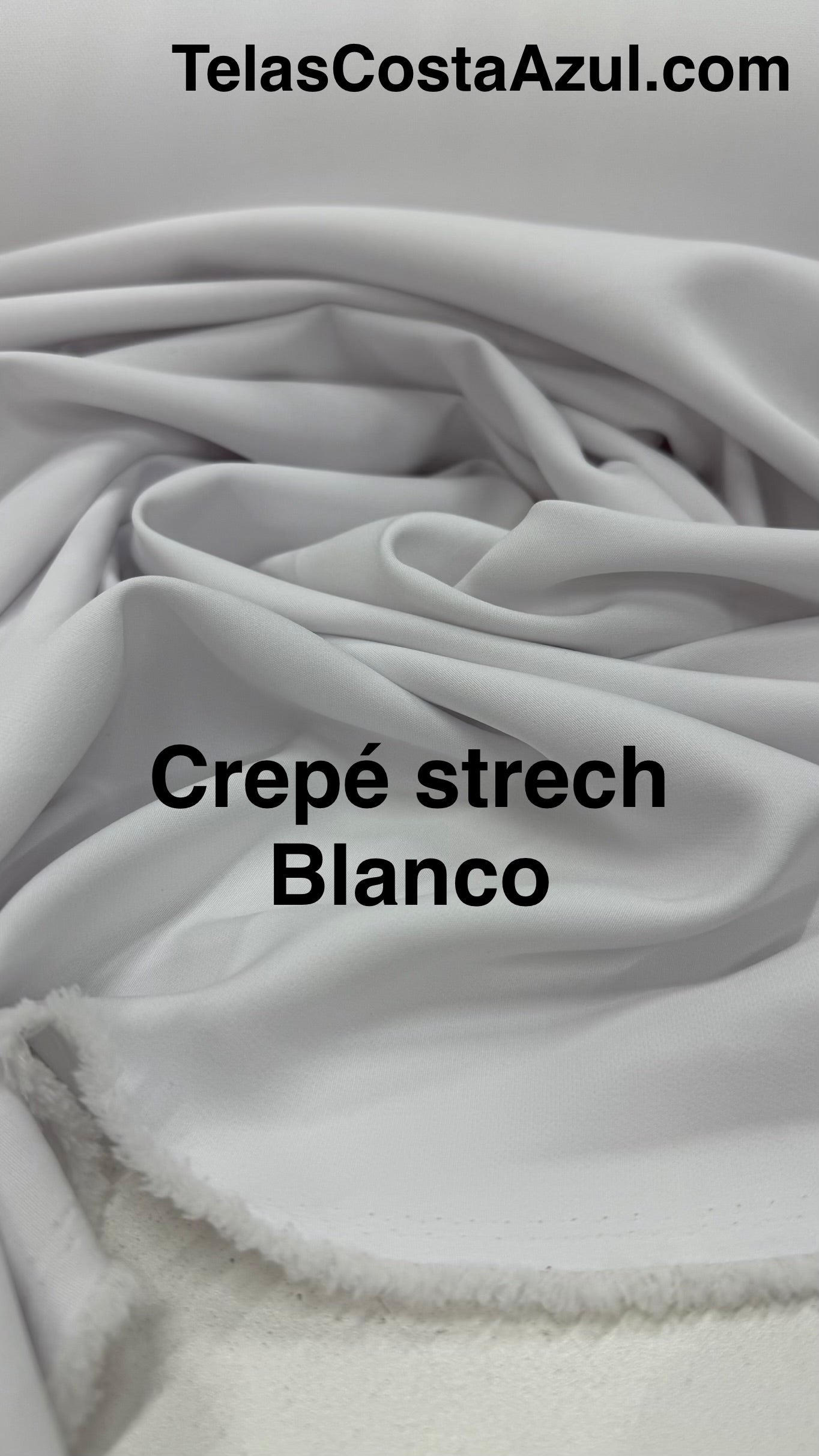 Crepé strech Blanco