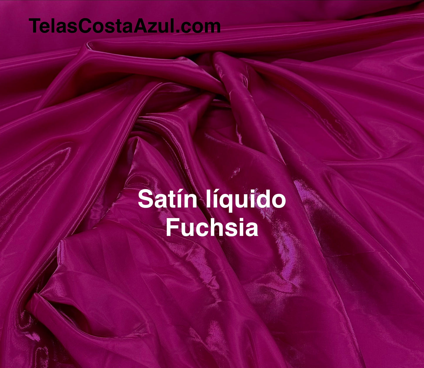 Satín líquido Fuchsia