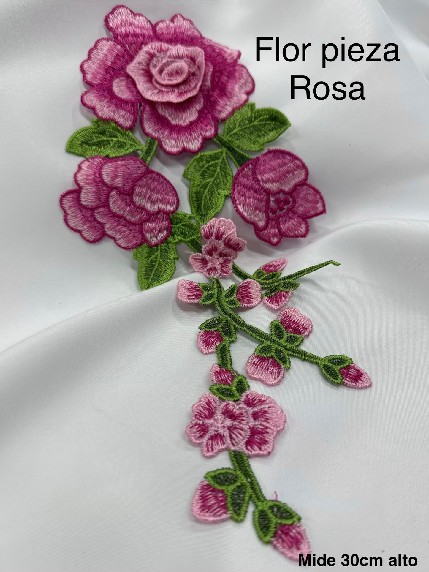 Pieza flor Rosa